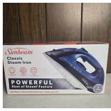 Sunbeam Classic Steam Iron with 1250W Power
