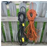 150 ft Extension Cords in Orange & Black