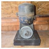 Vintage Cast Iron Air Compressor Motor