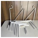 Metal Shelving Brackets and Supports