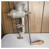 Universal No. 1 Metal Hand-Crank Meat Grinder