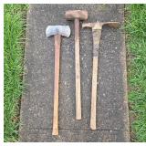 Three Vintage Hand Tools