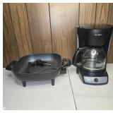 Mr. Coffee Maker and Electric Skillet Set