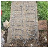 52ï¿½11-Inch Tire Chains in Metal Construction