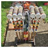 Croquet Set With Stand