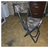 Folding Chair with Camouflage Pattern