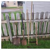 Garden Tools With Wooden Handles