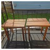 Outdoor Wood Tables