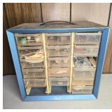 Metal Storage Cabinet With Clear Drawers
