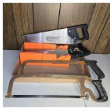 Hand Saws and Miter Box Set