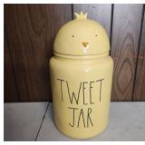 Rae Dunn Artisan Collection 'Tweet Jar'
