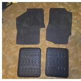 WeatherTech Rubber Car Floor Mats Set