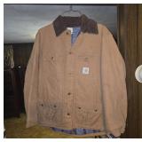 Carhartt Large Canvas Jacket with Corduroy Collar