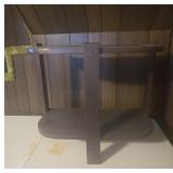 Two-Tier Wooden Side Table