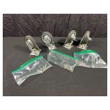 4 Swivel Casters with Mounting Hardware