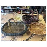 Five Woven Baskets