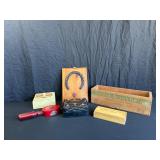 Wooden Boxes and Decor Pieces Lot