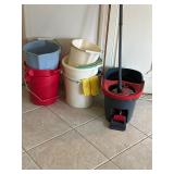 Cleaning Buckets and Spin Mop Set