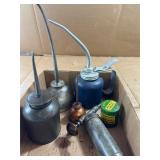 Vintage Oil Cans and Tools