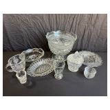 Pressed Glass Tableware