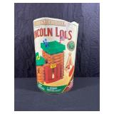 Lincoln Logs Frontier Fort Set in Original Tub