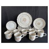 Cordella Collection Stoneware Dinner Set