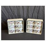 12 Porcelain Napkin Rings
