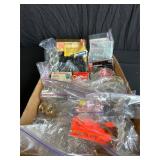 Box Lot of Assorted Hardware Items