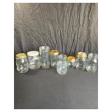 Glass Canning and Mason Jars