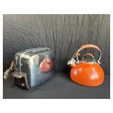 Vintage Toastmaster Toaster and KitchenAid Kettle