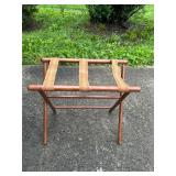 Wooden Folding Luggage Stand