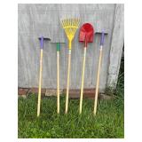 Five Gardening Tools