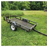 4ft x 8ft Expanded Metal Utility Trailer