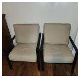 Aluminum Frame Patio Arm Chairs