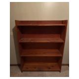 Solid Wood Four-Shelf Bookcase