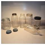 Vintage Glass Jars