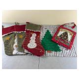Christmas Stockings, Recipe Book and Material