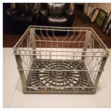 Jasmin's Jersey Farms Metal Milk Crate