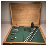 Wooden Boxed Shotgun Cleaning Kit