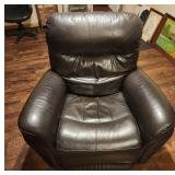 Electric Flexsteel Leather Rocking Recliner