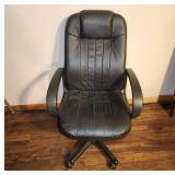 Black Leather Office Chair