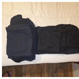 Two Full Sheet Sets in Dark Colors