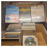 DVDs and Music CDs Collection