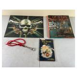 Books, Poster, and Whistle