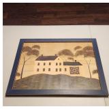 Framed Artwork by Warren Kimble