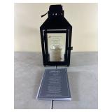 Memorial Lantern With LED Candle