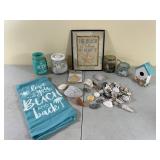 Beach-Themed Decorative Lot and Accessories