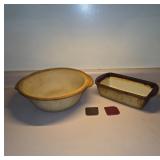 Pampered Chef Stoneware Baking Dish Set