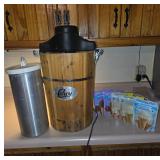 Carey Electric Ice Cream Maker with Mix