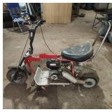 Red Mini Bike With Predator Engine